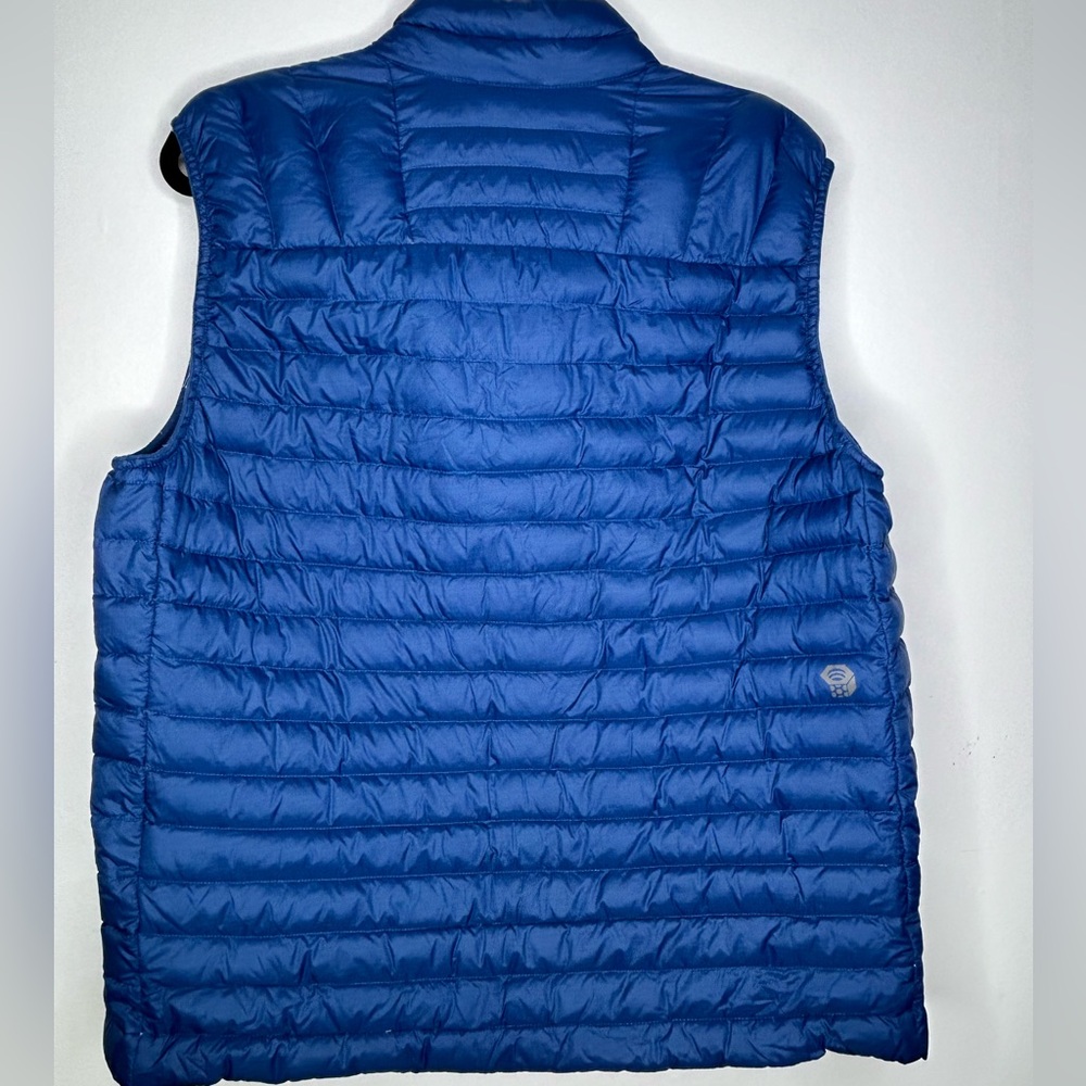 Mountain Hardwear Men's Mt Eyak/2 Down Blue Puffer Vest Size Large - Picture 9 of 9